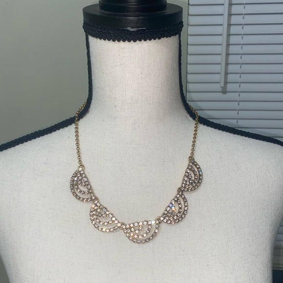 J. Crew Gold Statement Necklace - Picture 2 of 3